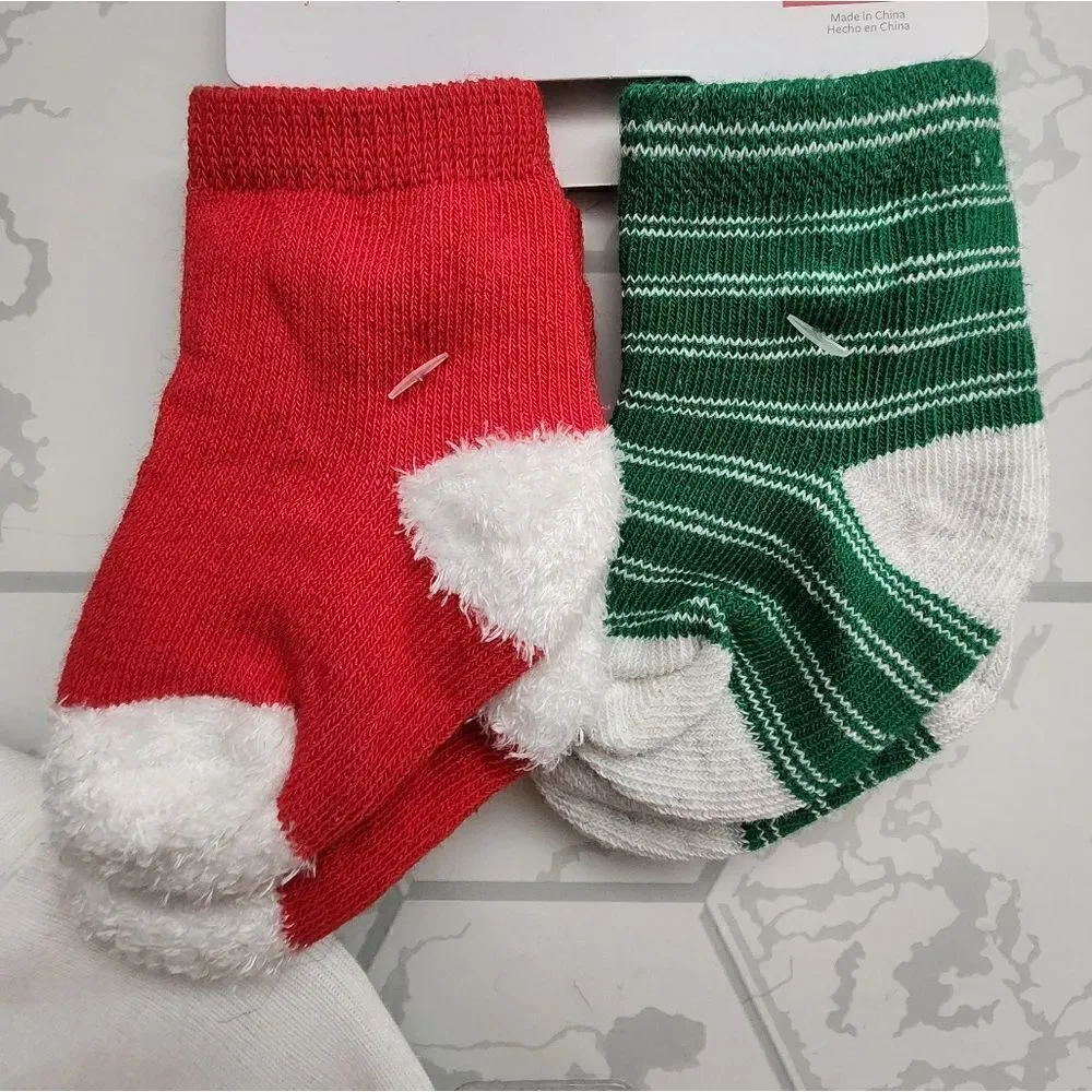 Carter's Christmas Deer Onesie & Pants Set, NEW